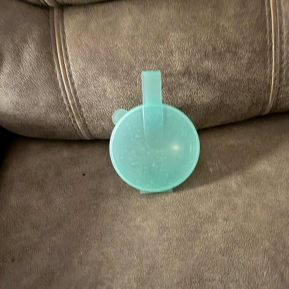 Tupperware Mint Green Forget Me Not Citrus Holder New Vintage
